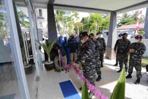 Pangkoarmada I Hadiri Penandatanganan Prasasti Pembangunan Stasion Bantu Kapal Selam dan Sarpras Mess di Natuna