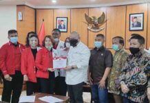 Partai UKM Undang LaNyalla Mattalitti Ketua DPD RI Saat Grand Launching Nasional 17 Ramadan