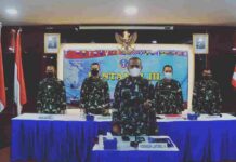 KOMANDAN LANTAMAL III HADIRI SOSIALISASI UNCLOS 1982 DI JAJARAN KOARMADA I TAHUN 2021