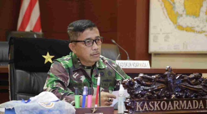Kaskoarmada I Hadiri Rapat Koordinasi Pengamanan Maritim Indonesia