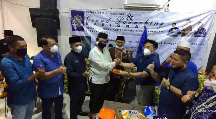 Grand Launching dan Deklarasi Akbar Partai UKM Berlangsung Sukses
