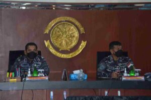 Pangkoarmada I Ikuti Briefing Pelaku Latihan Armada Jaya 2021