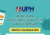UPH Mengadakan Sentra Vaksin Bagi Publik dan Mahasiswa, untuk Mendukung Program “Herd Immunity” Pemerintah