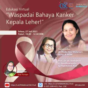 Waspadai Bahaya Kanker Kepala Leher!