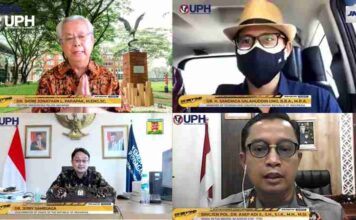Kemenparekraf, Kemendag, dan Polri Beri Pesan bagi Mahasiswa Baru UPH