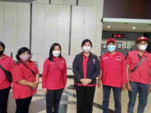 DPC PDI Perjuangan Jakarta Barat Gelar Vaksinasi Gratis Dengan Target 500 Orang Perhari Di Prisma Kedoya Sport Club