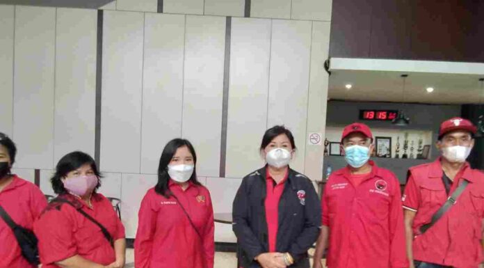 DPC PDI Perjuangan Jakarta Barat Gelar Vaksinasi Gratis Dengan Target 500 Orang Perhari Di Prisma Kedoya Sport Club