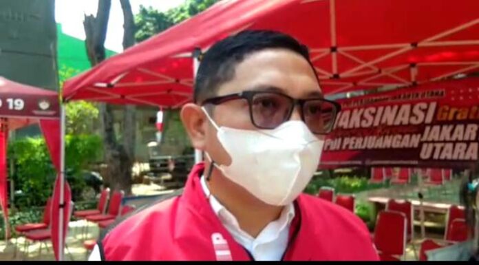 DPC PDI Perjuangan Jakarta Utara Gelar Vaksinasi Gratis di RPTRA Nirmala Sunter Jaya