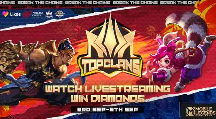 Turnamen Mobile Legends: Bang Bang oleh Top Clans Esports Tayang di Aplikasi Likee