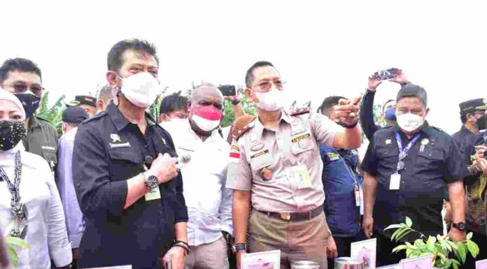Kepala Karantina Merauke Dampingi Kunjungan Kerja Mentan ke Merauke