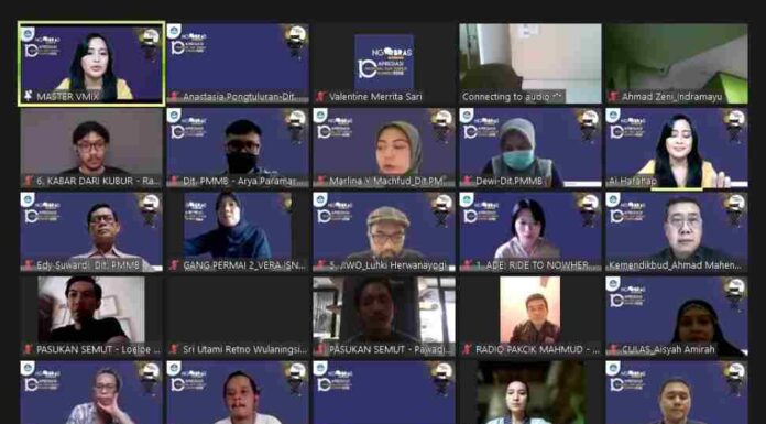 Kemendikbudristek Siap Produksi 10 Proposal Film Pendek Terpilih pada Kompetisi Produksi Film 2021