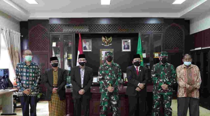 Perkuat Kerja Sama, Pangdam IM Silaturahmi Dengan Civitas Akademika UIN Ar-Raniry