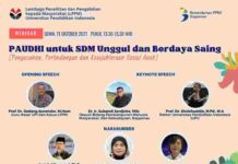 Direktorat Agama, Pendidikan, dan Kebudayaan Kementerian PPN/Bappenas dan LPPM UPI Gelar Webinar “Pengembangan Anak Usia Dini Holistik Integratif untuk SDM Unggul dan Berdaya Saing (Pengasuhan, Pelindungan dan Kesejahteraan Sosial Anak)”