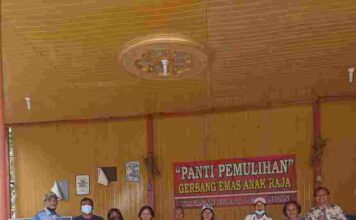 Komsel Family Care GBI Mawar Saron Kelapa Gading Adakan Pelayanan di Panti Pemulihan Gerbang Emas Anak Raja