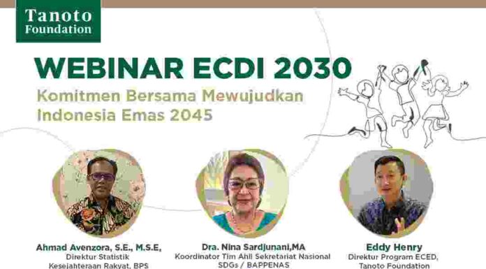 Tanoto Foundation Gandeng BPS, UNICEF dan BAPPENAS Dorong Implementasi Indeks Perkembangan Anak Usia Dini