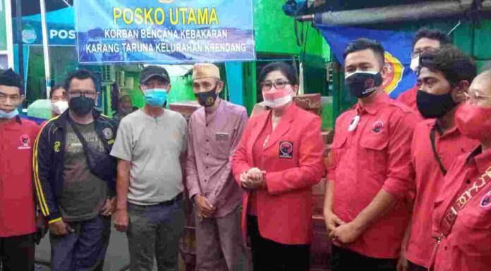 CN Dr. Lauw Siegvrieda, S.H., .M.H. Peduli Korban Kebakaran Krendang Salurkan Bantuan