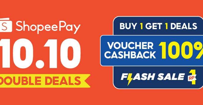 Dukung Transaksi Digital Masyarakat Indonesia, ShopeePay Hadirkan Keuntungan Berlipat di 10.10 ShopeePay Double Deals
