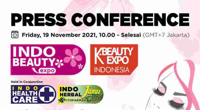 Krista Exhibitions Kembali akan Mengadakan Pameran “Indo Beauty & K-Beauty Expo, Indo Health Care Expo & Indo Herbal Expo 2021” : Tanggal 24 – 26 November 2021 di Jakarta International Expo (JIEXPO), Jakarta