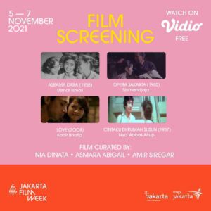Road To Jakarta Film Week Persembahkan 4 Film Jakarta Dalam Sinema