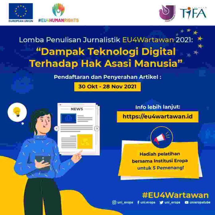 Poster EU4Wartawan 2021