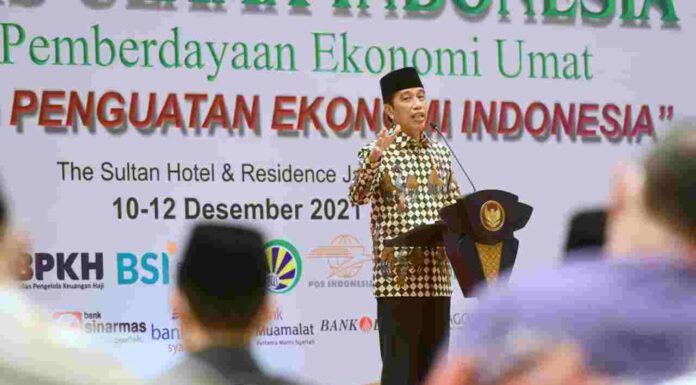 Hadiri Kongres Ekonomi Umat II MUI, Jokowi Targetkan Tahun 2024 Indonesia Pusat Ekonomi Syariah Dunia