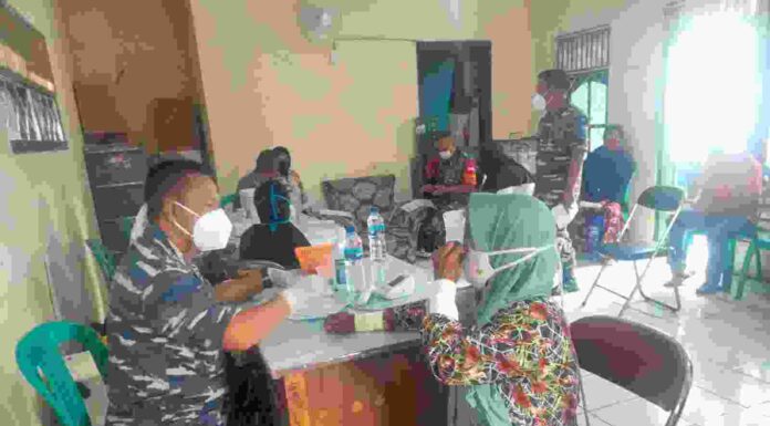 LANAL BANTEN TERUS KEJAR TARGET UNTUK TUNTASKAN VAKSIN COVID-19