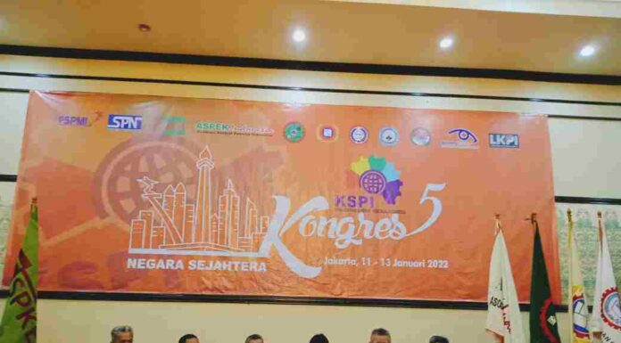 Said Iqbal Kembali Terpilih Sebagai Presiden Konfederasi Serikat Pekerja Indonesia (KSPI) dalam Konggres V