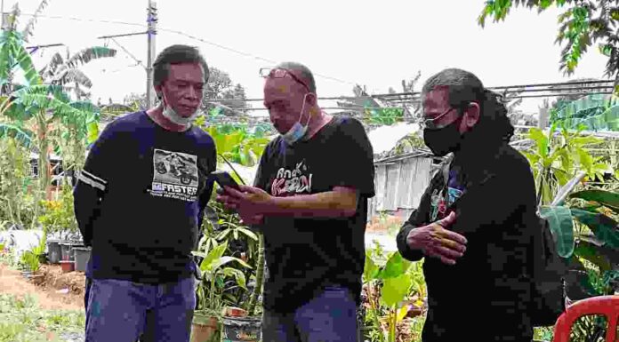 Sabam Maringan Halomoan Sihotang, (Plt Kepala Dinas Ketahanan Pangan, Pertanian & Perikanan (DKP3) Kota Tangerang Selatan) Dialog Terbuka dengan Komunitas Pelaku Usaha Tanaman Hias, Bonsai, Kelor, Anggur.