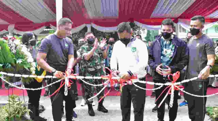 Pelihara Fisik Prajurit, Pangdam Jaya Resmikan Fitness Center Kodam Jaya