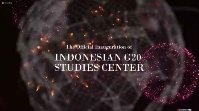 VIRTUAL LAUNCHING PUSAT STUDI G20 UPH