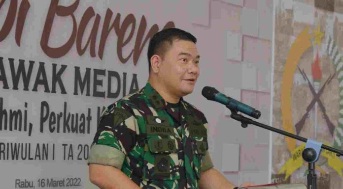 Kapendam Jaya: Merujuk Perpang Nomor 22 Tahun 2022 Terkait Beri Keterangan Pers