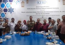 KERIS (Komite Ekonomi Rakyat Indonesia Semesta) Gelar Buka Puasa Bersama Laksamana Madya TNI (Purn) DR. Mochammad Jurianto, SE., M.M & Hj. Lily Wahid