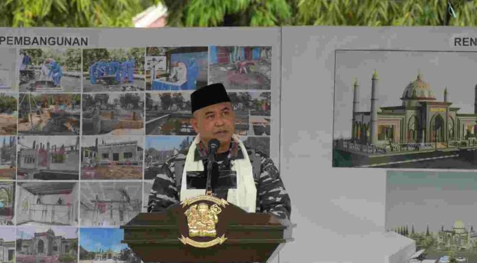 Kasal Resmikan Masjid AL – Furqon STTAL Bumimoro Surabaya.