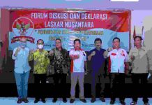 Laskar Nusantara selenggarakan Acara Forum Diskusi tentang Wawasan Kebangsaan dan Cinta Tanah Air.