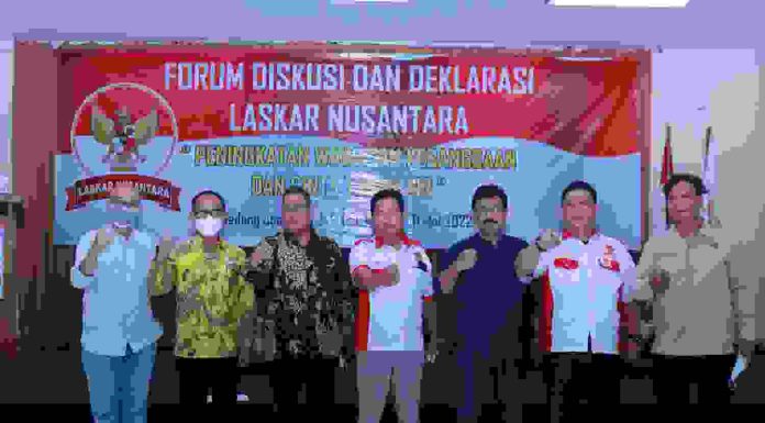 Laskar Nusantara selenggarakan Acara Forum Diskusi tentang Wawasan Kebangsaan dan Cinta Tanah Air.
