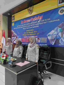 Gelar Bimbingan Teknis, Karantina Merauke : Guna Meningkatkan Kompetensi Personel