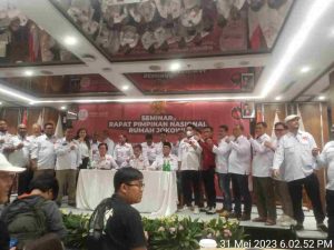 Rapimnas Rumah Jokowi Memantapkan Dukungan Untuk Ganjar.