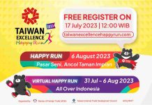 Taiwan Excellence Happy Run 2023 akan Segera Digelar, Ajak Masyarakat Berolahraga sambil Bersenang-Senang