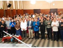 Menteri PKP Maruarar Sirait Mendapat Tugas Negara Sebagai Ketupan Natal Nasional th.2025, Menggelar Pers Konferensi di Grha PGI Jakarta