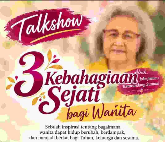 Talkshow “3 Kebahagiaan Sejati bagi Wanita” Sukses Digelar di GPSI Pancaran Kasih Allah